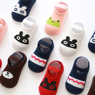 calcetines suaves con estampado de dibujos animados para bebé recién nacido/calcetines antideslizantes para suelo/niños/niñas