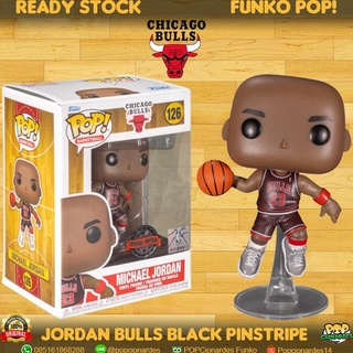Funko Pop - Chicago Bulls - Jordan Black Pinstripe Jersey 126