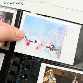 resorte de nieve para fuji instax álbum de fotos 64 bolsillos blanco para fujifilm instax film 7s 8 mini cl