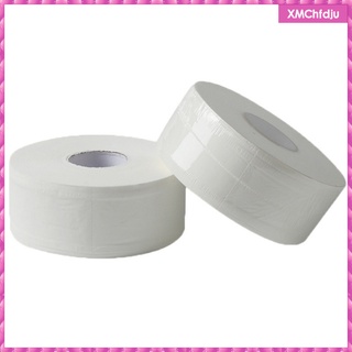 rollo de papel higiénico blanco de 4 capas para el hogar, reciclado, uso diario