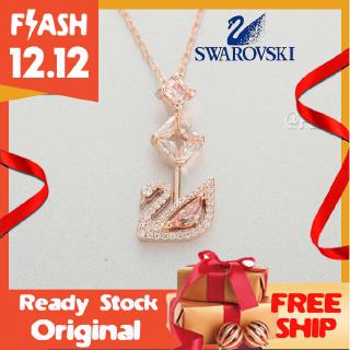 Swarovski charms collar!!! Swarovski nuevo suave cisne moda collar cristal Kalung mujeres amor regalo 5473024 con caja de regalo