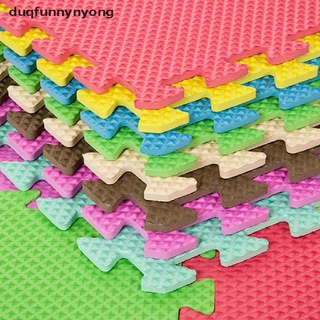[duq] 30 cm bebé gatear rompecabezas alfombra suave espuma eva niños juegan alfombra hogar piso manta (8)