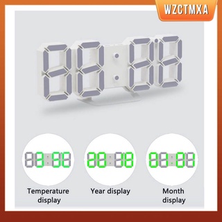 Reloj Digital LED 3D Para alarma