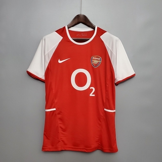 Arsenal De fútbol Retro 2002/2004 Local Camiseta de Fútbol Personalización Nombre Número Vintage Jersey