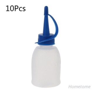inicio 10pcs plástico exprimir botella pequeña squirt jet salsa condimento ketchup mayo kits de aceite