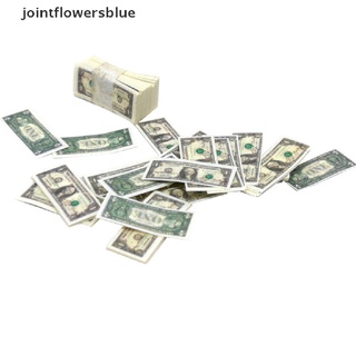 jbcl escala 1/12 a bundle miniature play money us $100/$1banknotes jelly