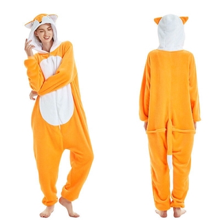 kigurumi animal onesie para adultos niños anime cosplay zorro ciervo mujeres disfraz mono niños ropa de dormir fiesta de una pieza pijamas
