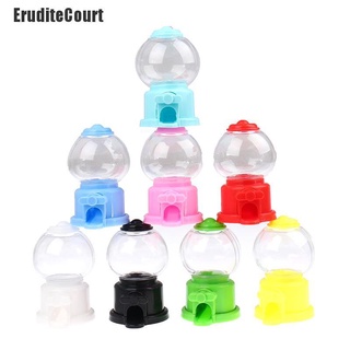 Eruditecourt~ lindo dulces Mini máquina de caramelos de burbujas dispensador de juguetes banco niños juguete almacén