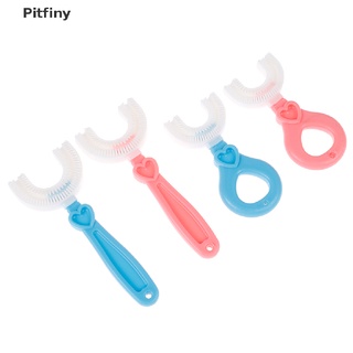 Pitfiny cepillo De dientes De grado alimenticio/forma U/cepillo De dientes Para niños/bebés