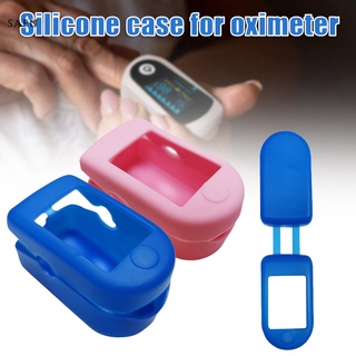 Oxímetro silicona Protector de dedo cubierta de pulso resistente al desgaste flexibilidad para viajes