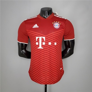 bayern munich 2021 - camiseta de fútbol roja 2022 versión jugador