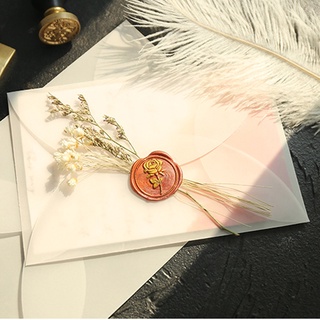myraes papelería sobres de papel boda para bricolaje ácido sulfúrico sobres de papel regalo embalaje blanco para tarjeta invitación para carta vintage semitransparente (4)