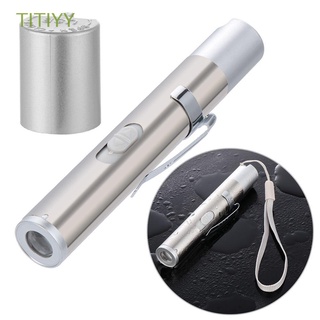 TITIYY Portable Flashlight Rechargeable Pet Toy Laser Pointer Ultraviolet Rays Mini Counterfeit Detector Multifunction Funny Cat Stick
