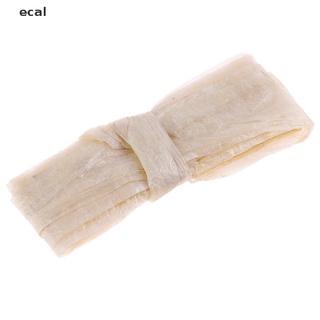 ecal 1pcs cubierta de salchicha de oveja seca natural, piel de salpicadura 2,6 m 28-30 mm cl (9)