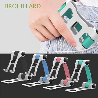 BROUILLARD Universal Tablet Stand ABS Tablet PC Stands Cell Phone Holder Portable Safty Desktop Foldable Adjustable For Mobile Phone Support Accessories/Multicolor