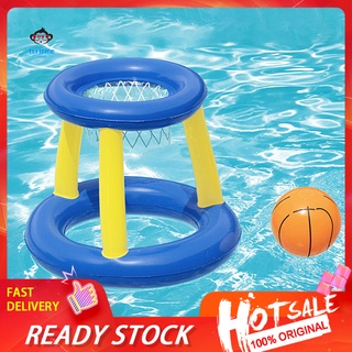<out> Juego de baloncesto juguete de superficie lisa portátil interactivo piscina flotante marco de baloncesto para