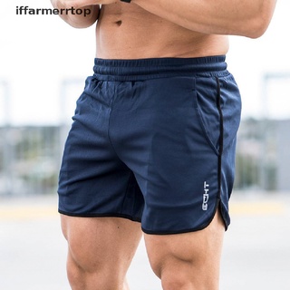 Iffo Summer Men Running Shorts Sports Fitness Short Pants Quick Dry Gym Slim Shorts .