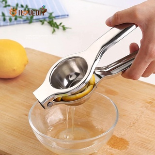 Exprimidor Manual de acero inoxidable, exprimidor de frutas y verduras, exprimidor pequeño de limón y naranja, herramienta de cocina para exprimir jugo