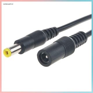Promoción 3m/10ft 12v Cctv Dc powercord cable De extensión Adaptador para hombre/mujer 5.5mm X 2.1mm