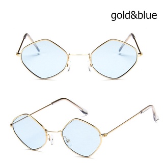 New Style Rhombus Small Frame Sunglasses Fashion Trend Men and Women Sunglasses (3)
