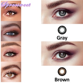 [Manicure] BlingBlingEyes Lentes De Contacto De Color Cosmético Lente Para Mujeres Ojos Maquillaje Taylor Azul