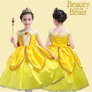 Vestido de princesa Belle B2W2