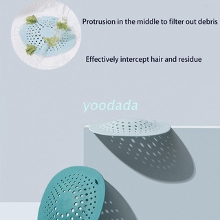 Yoo - colector de silicona para drenaje, fregadero, baño, ducha, tapón, filtro de trampa para el cabello