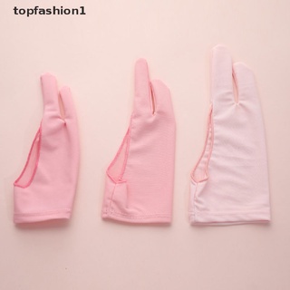 TOPF Two-finger Drawing Glove Suitable For Both Anti-fouling Glove For Drawing Tablet .