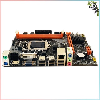 H61 para placa base integrada juego de gráficos para Intel Core I7/i5/i3/Pentium/Celeron Desktop USB 3.0 VGA DVI HDMI compatible (6)