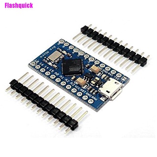 [Flashquick] Pro Micro ATmega32U4 5V 16MHz reemplazar ATmega328 Arduino Pro Mini