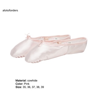 Alotoforders práctico Ballet zapatos de baile profesional Ballet zapatilla de baile zapatos duraderos para niñas (3)