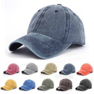gorra de béisbol snapback sombrero primavera otoño gorra al aire libre sombrero de sol vaquero lavado de agua sombrero hip hop equipado gorra sombreros para hombres mujeres