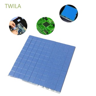 TWILA GPU CPU Thermal Pad For Computer Silicone Pad Heatsink Fan Cooler Cooling Grease Paste 100*100mm Adhesive Conductive Silicone