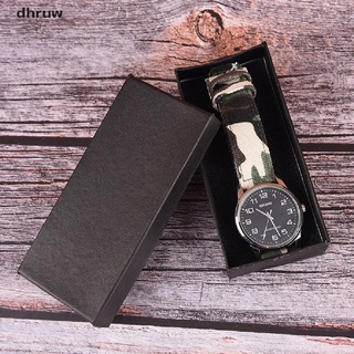 dhruw 1pc caja de reloj de cuero joyería relojes de pulsera pantalla caja de almacenamiento organizador caso regalo cl