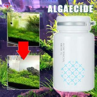 Repelente de algas agente tanque musgo removedor de acuario tanque de peces algascida