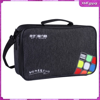 Fashion Puzzle Cube Backpack Crossbody Bag & Shoulder Strap Large Capacity