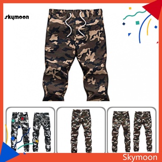 Skymx pantalones De Cintura media Para hombre De Carga Para otoño