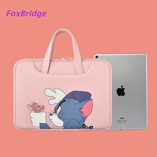 [FoxBridge] Tom & Jerry Tablet Organier Bolso Competible Para iPad Pro 11 10.9 10.5 10.2in Bolsas De Manga