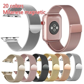 Milan Hebilla Magnética Apple Watch Series Metal Malla Correa iWatch 38 (40) mm 42 (44 Muchos Colores Están Disponibles
