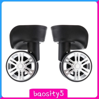 [Baosity5] maleta giratoria Universal para equipaje, ruedas para maleta de viaje, color negro