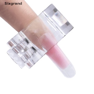 【Sixgrand】 5pcs Nail Tips Clip Quick Building Poly Builder Gel DIY Extension Clamp Clips CL