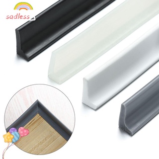 SADLESS Non-slip Water Stopper Bathroom Accessories Self-Adhesive Water Retaining Strip Flood Barrier Shower Dam Barrier Bendable Silicone Dry and Wet Separation Shower Dam Door Bottom Sealing Strip/Multicolor