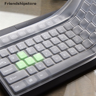 [friendshipstore] 1 funda universal de silicona para teclado de escritorio/protector de piel cl