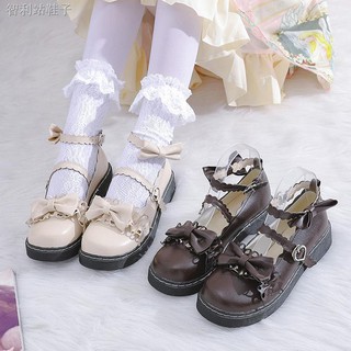 Mei Lulu lolita shoes original jk lolita shoes loli small leather shoes female Japanese soft girl doll shoes