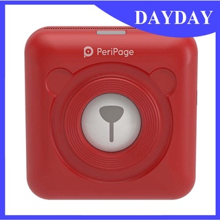 [DayDay] Mini impresora térmica inalámbrica Bluetooth nombre pegatina foto móvil impresora