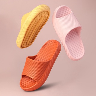 Nuevas Zapatillas De soled Gruesas Para Hombre Y Mujer En Verano Interior Antideslizantes Baño Silenciosos Casa