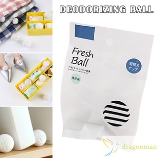 6 piezas mini desodorante en forma de bola para zapatos/desodorante/desodorante/anti-leche/desodorante