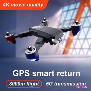 SRYRTU S604 Pro GPS Plegable Larga Resistencia Flujo Óptico Doble Cámara 4K HD Antena De Cuatro Ejes Avión Un Clic Retorno