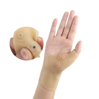 guantes magnéticos para terapia de muñeca/guantes de apoyo para pulgar/gel de silicona para artritis/corrector de presión para masaje/guantes de alivio del dolor