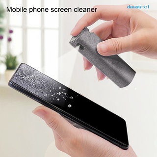 [da] limpiador de pantalla portátil 2 en 1 fibra práctica mini ordenador teléfono pantalla eliminación de polvo spray de limpieza para el hogar (1)